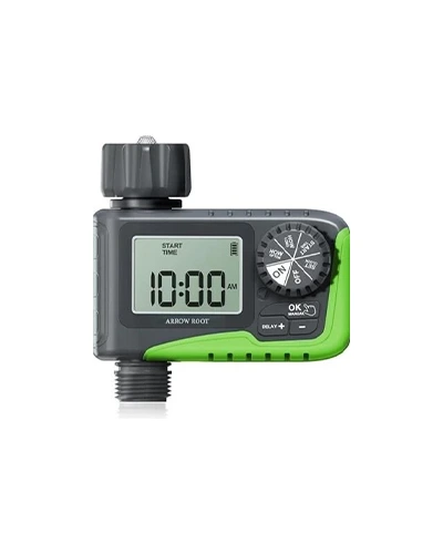 Tap Timer Digital Water Timer | LCD Display, 20 Programmable Schedules, Rain Delay, Manual Override, IP65 Waterproof