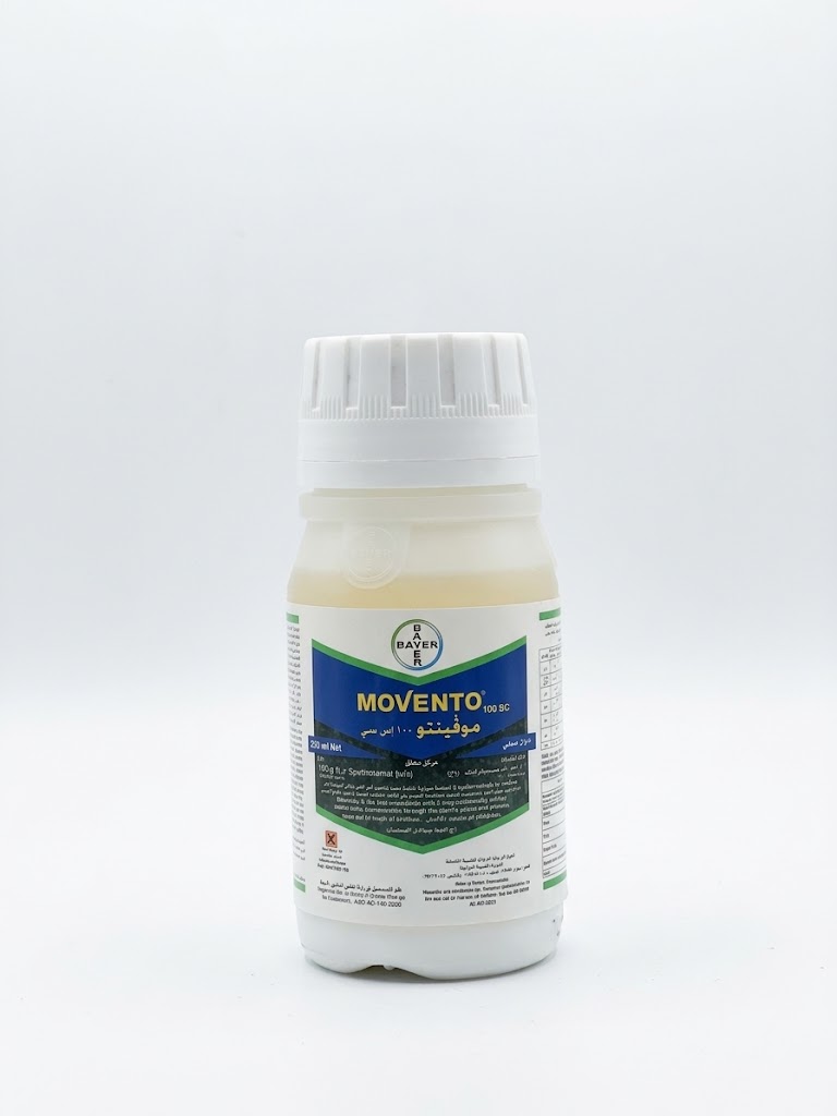 MOVENTO 100 SC 250ML, SPIROTETRAMAT |CONTROLS APHIDS, WHITEFLIES & SCALE INSECTS