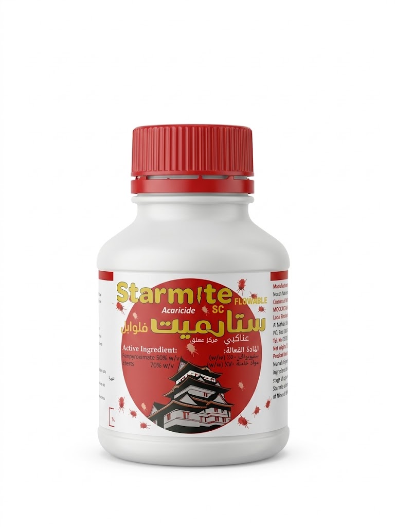 STARMITE SC 250ML, ACARICIDE  FLOWABLE, CYFLUMETOFEN | CONTROLS SPIDER MITES, BROAD MITES & PANONYCHUS CITRI |