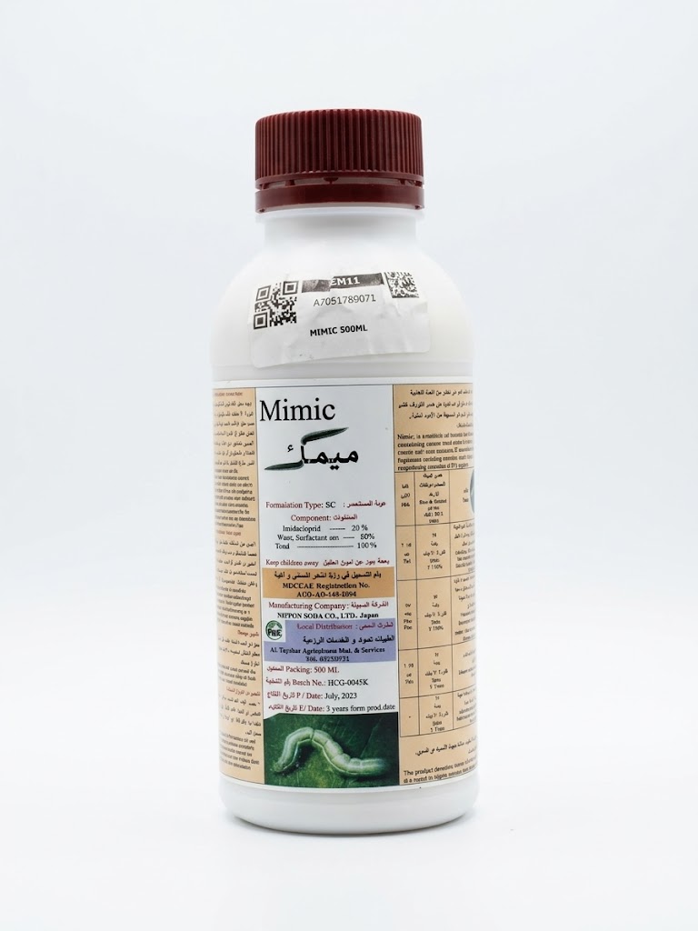 MIMIC INSECTICIDE 500 ML, TEBUFENOZIDE | CONTROLS LEAF ROLLERS, TUTA ABSOLUTA & ARMYWORMS