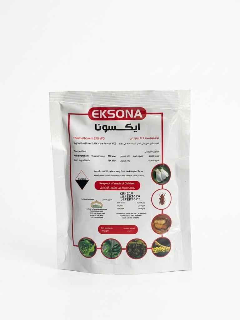 EKSONA Thiamethoxam 25% WG 100G, THIAMETHOXAM | CONTROLS APHIDS, THRIPS & WHITEFLIES