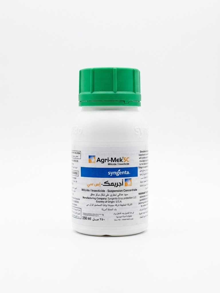 AGRI-MEK SC 250ML, ABAMECTIN |CONTROLS MITES, THRIPS & LEAFMINERS |